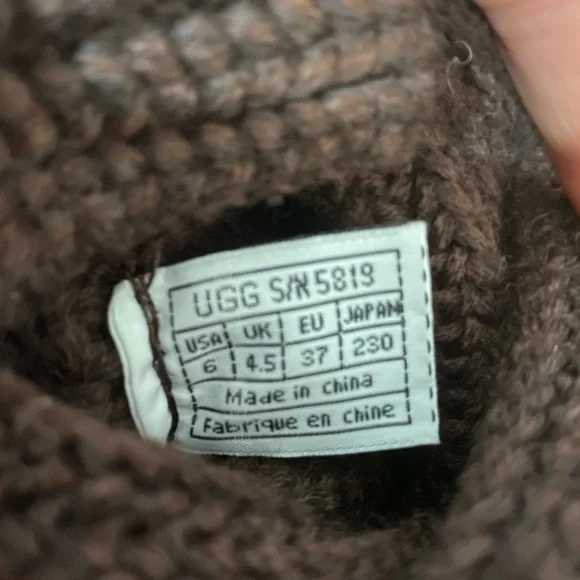 UGG - Classic Cardy Boot Brown - Picture 7 of 7